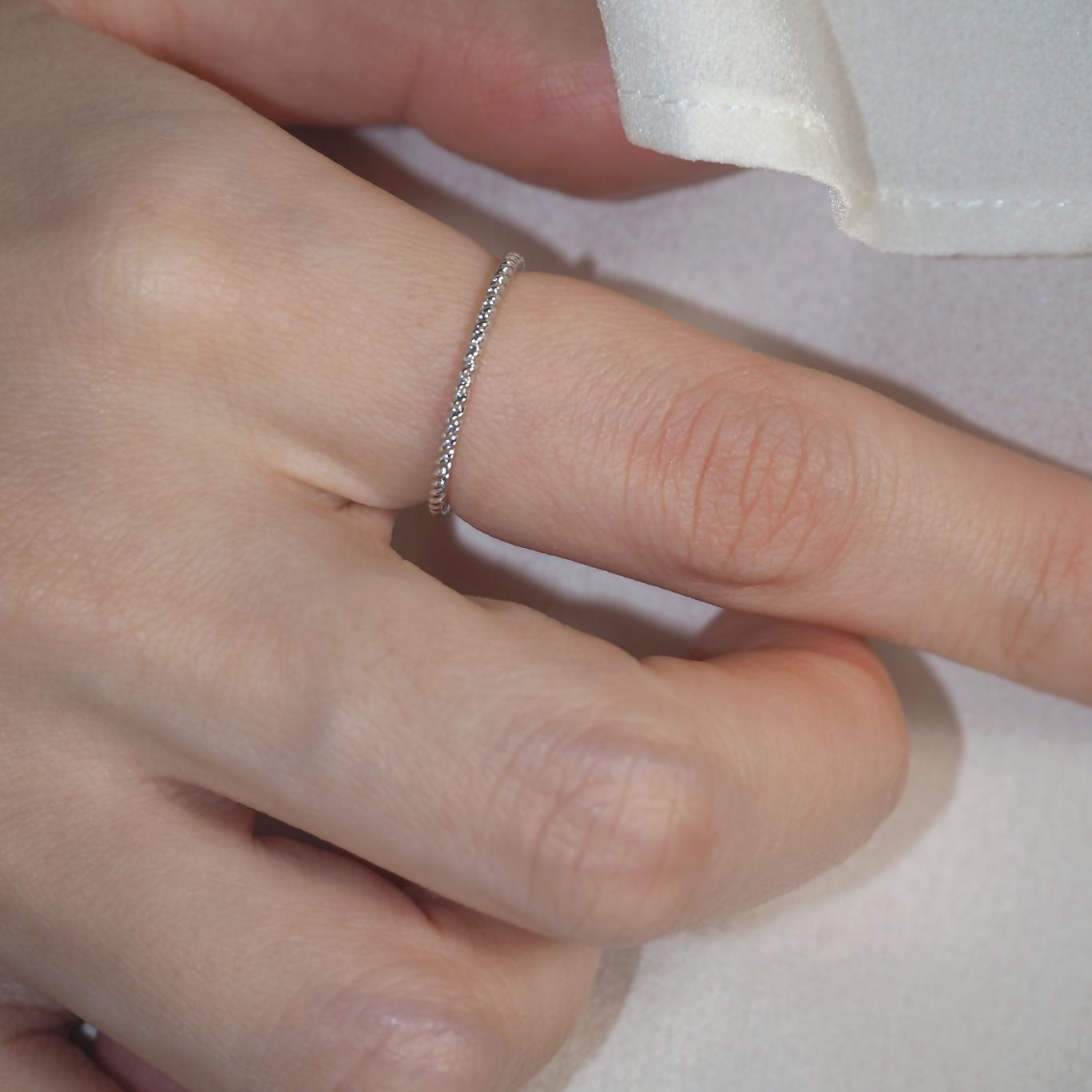 Rope Ring WG ロープリング ホワイトゴールド