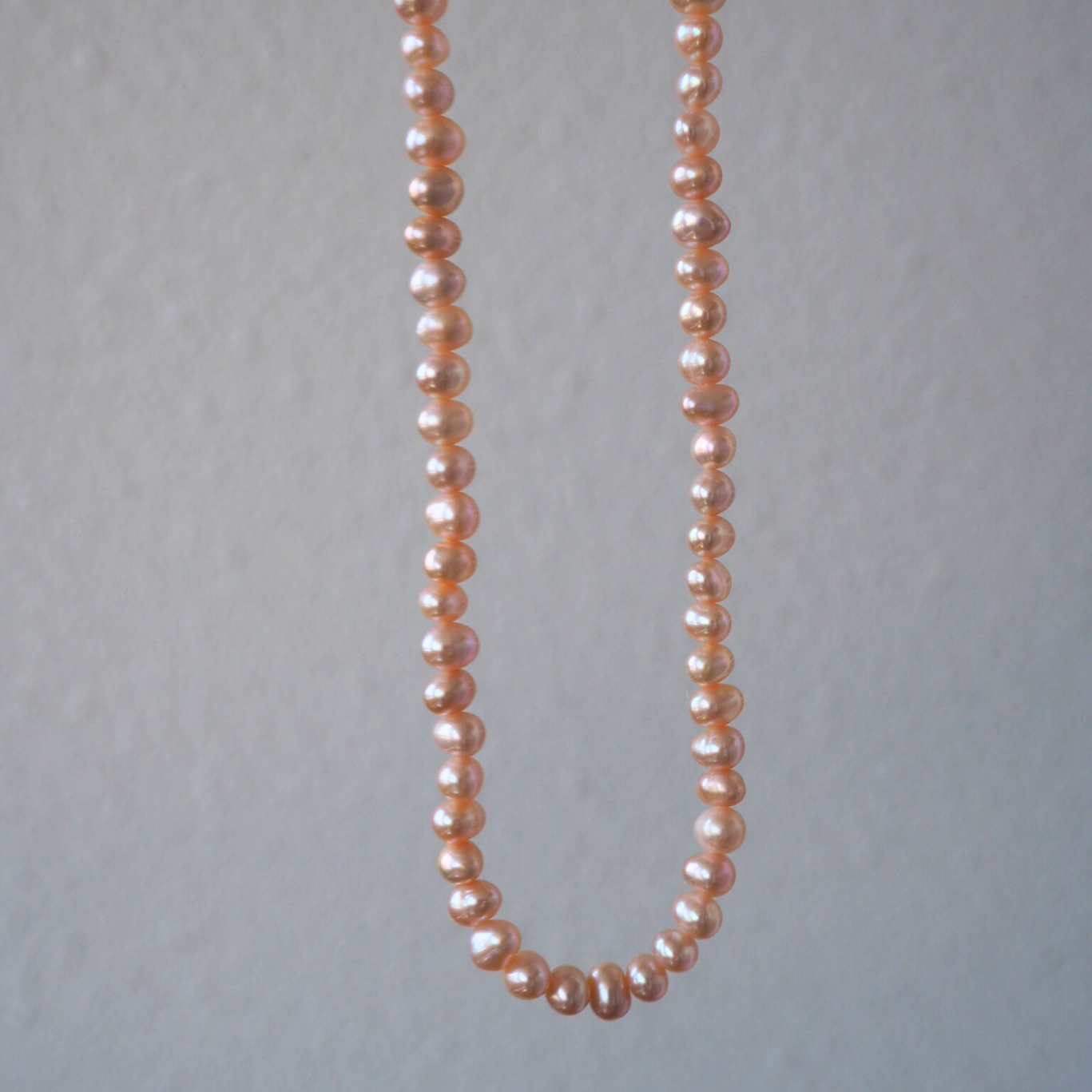 【即納】Pink Pearl Necklace