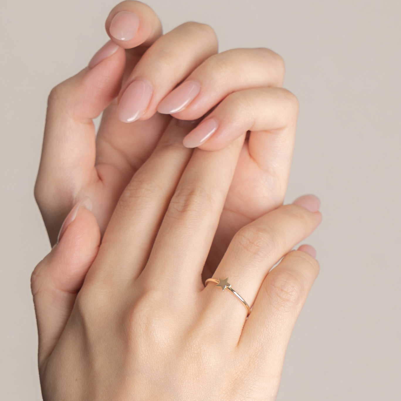 Star Petit Gold Ring スタープチゴールドリング