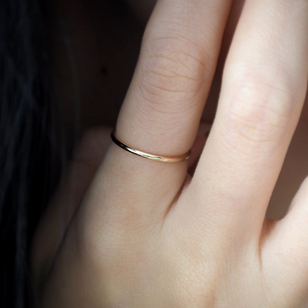 Normal Ring YG ノーマルリング イエローゴールド