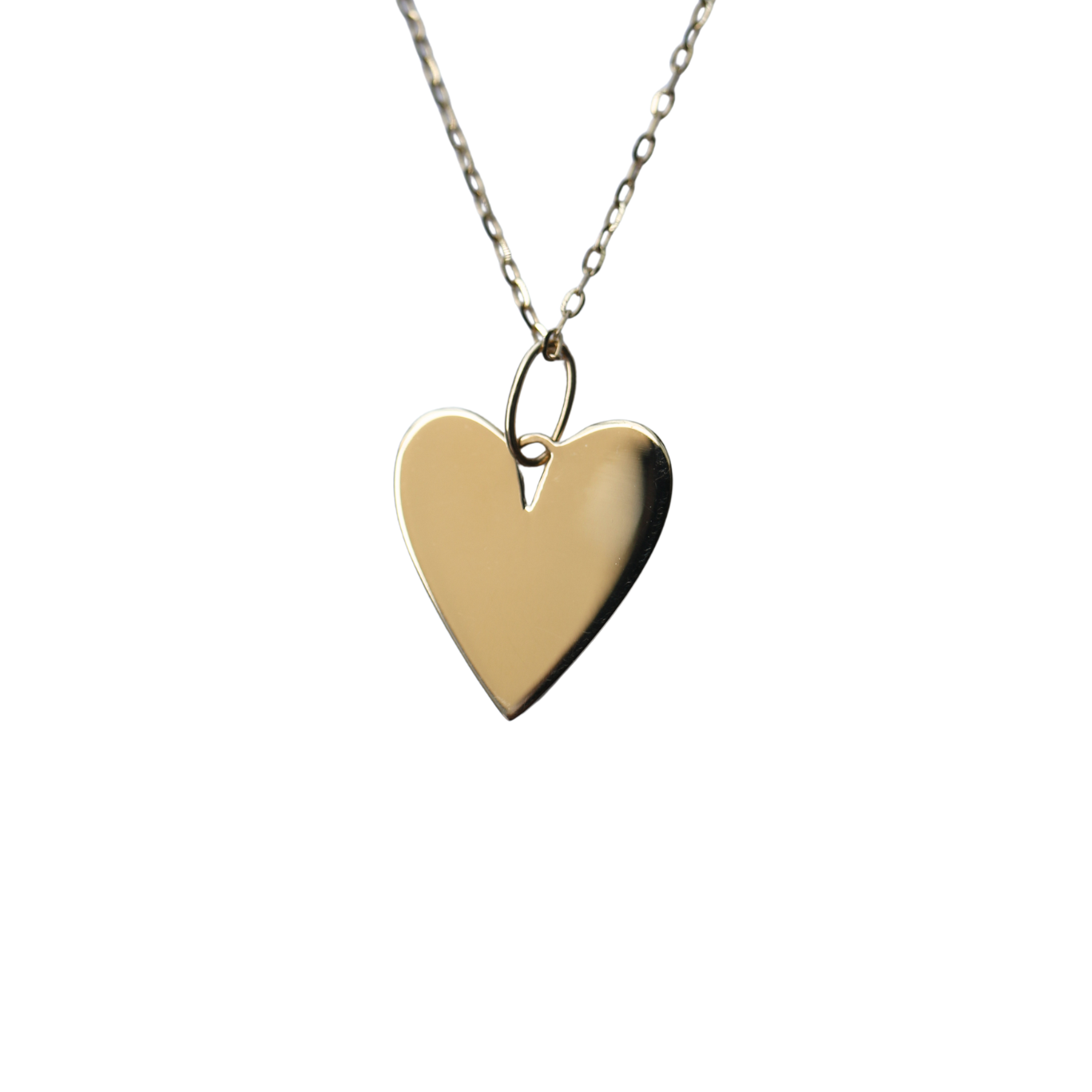 K14 2WAY Heart Pendant Necklace