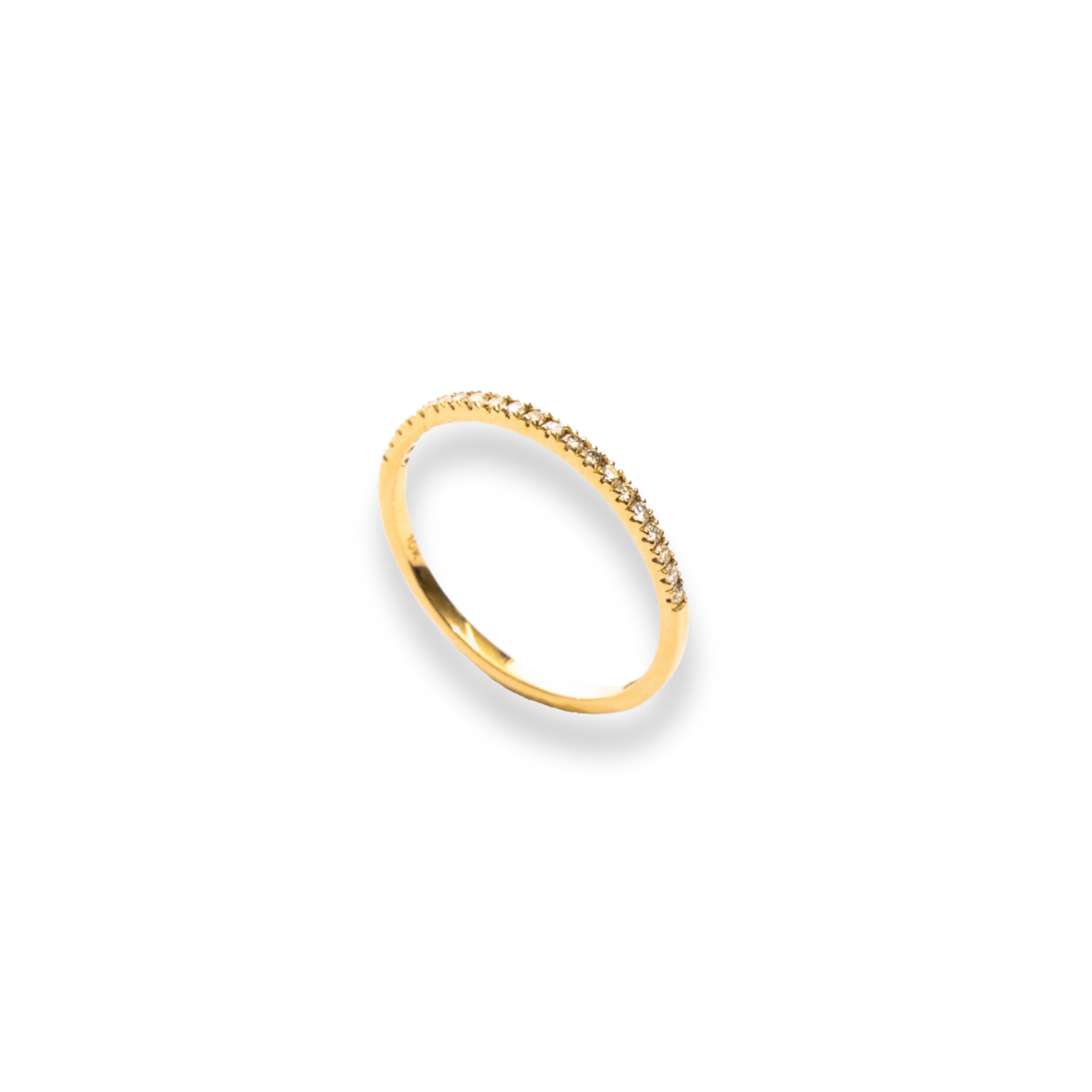 Half Eternity Ring ハーフエタニティリング イエローゴールド