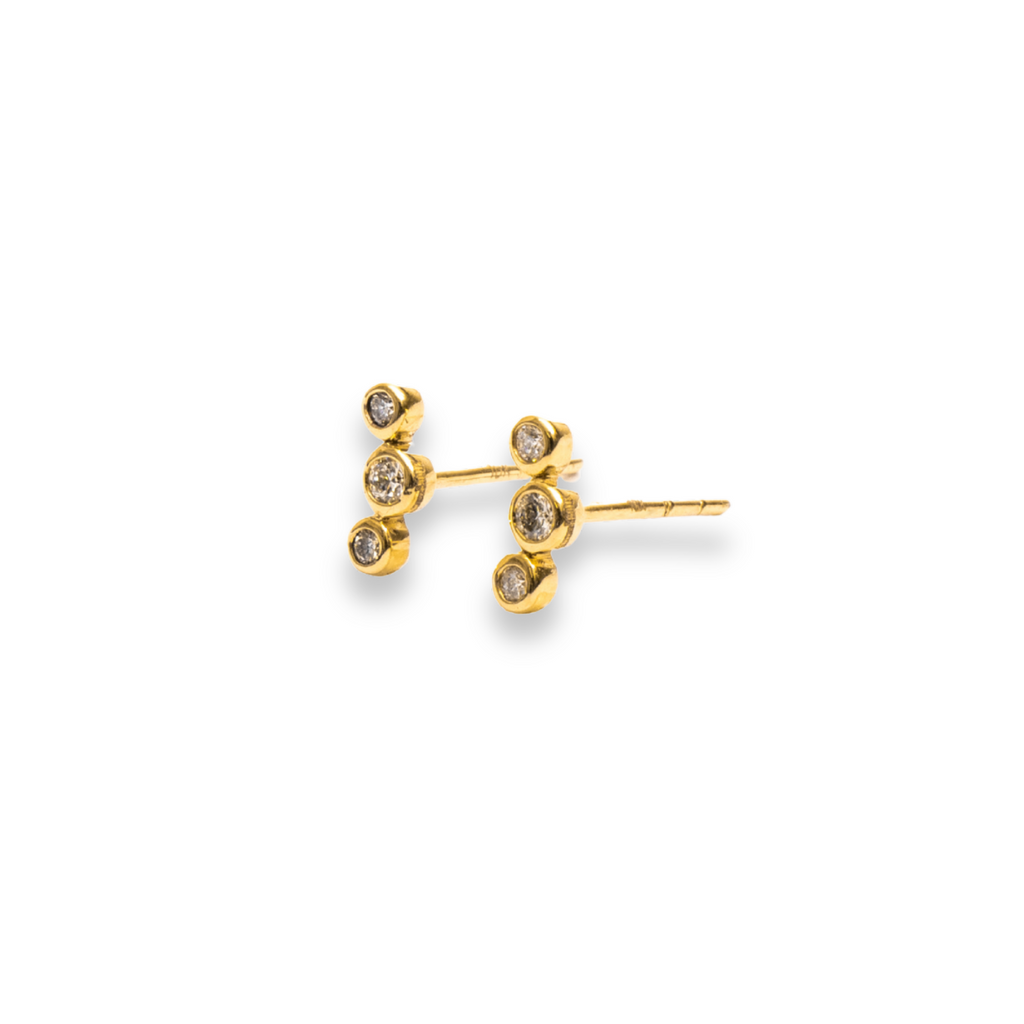 Triple Diamond Earring トリプルダイヤモンドイヤリング