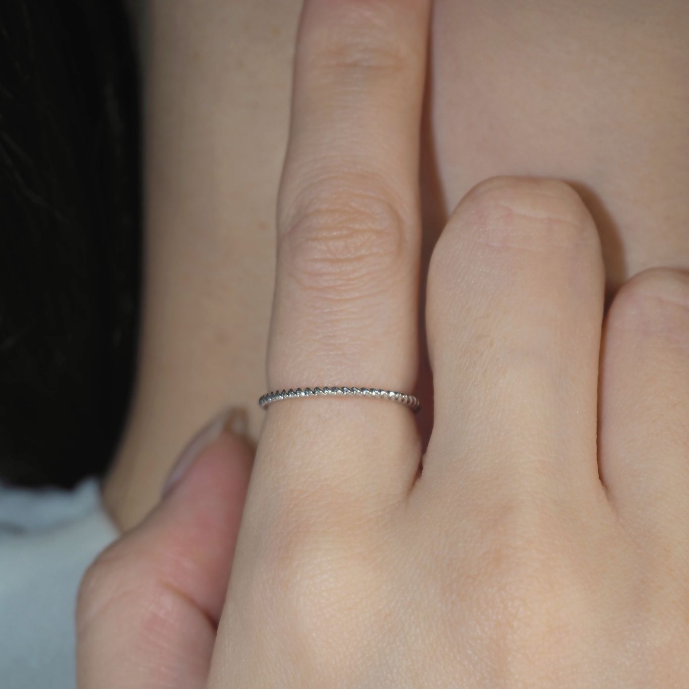 Rope Ring WG ロープリング ホワイトゴールド