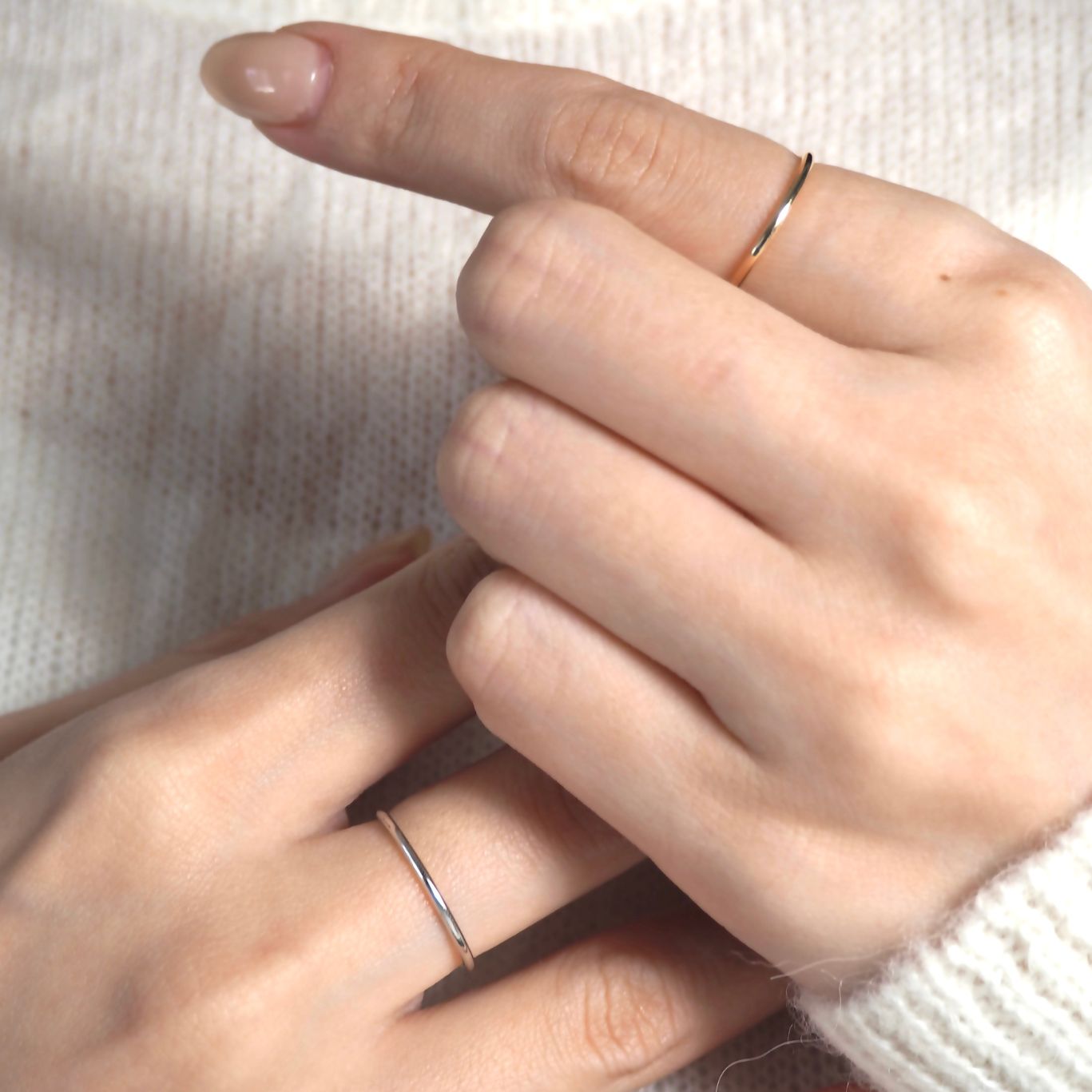 Normal Ring YG ノーマルリング イエローゴールド