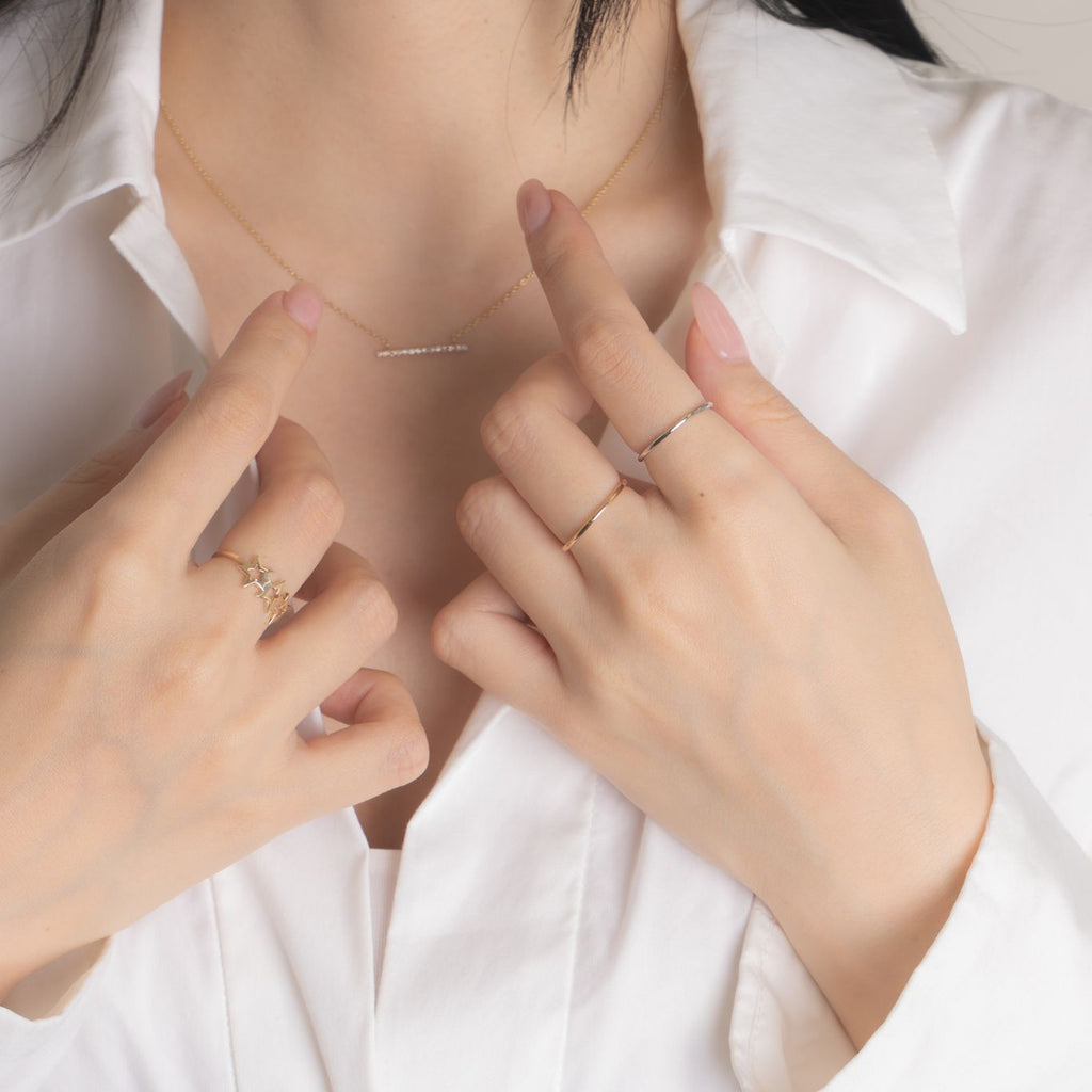 Normal Ring WG ノーマルリング ホワイトゴールド