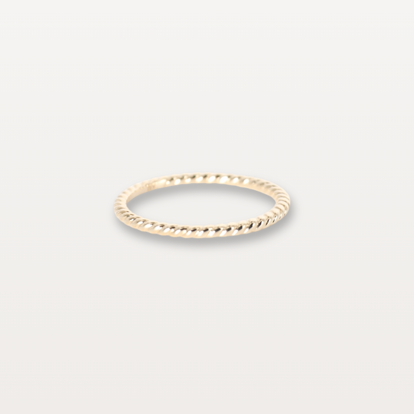 Rope Ring YG ロープリング イエローゴールド