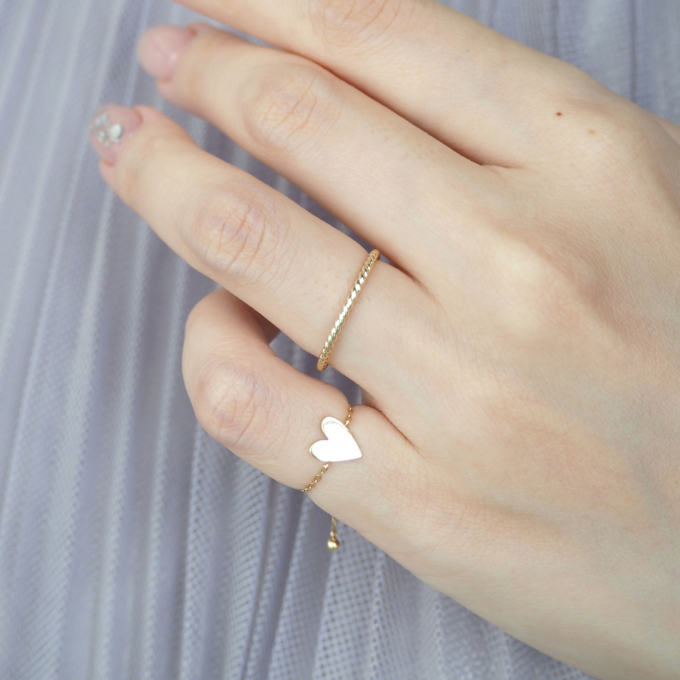 Rope Ring YG ロープリング イエローゴールド