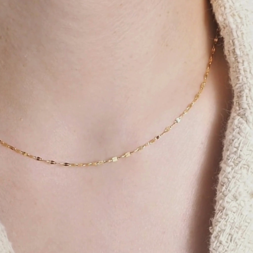 【即納】Amulet-pedal chain necklace