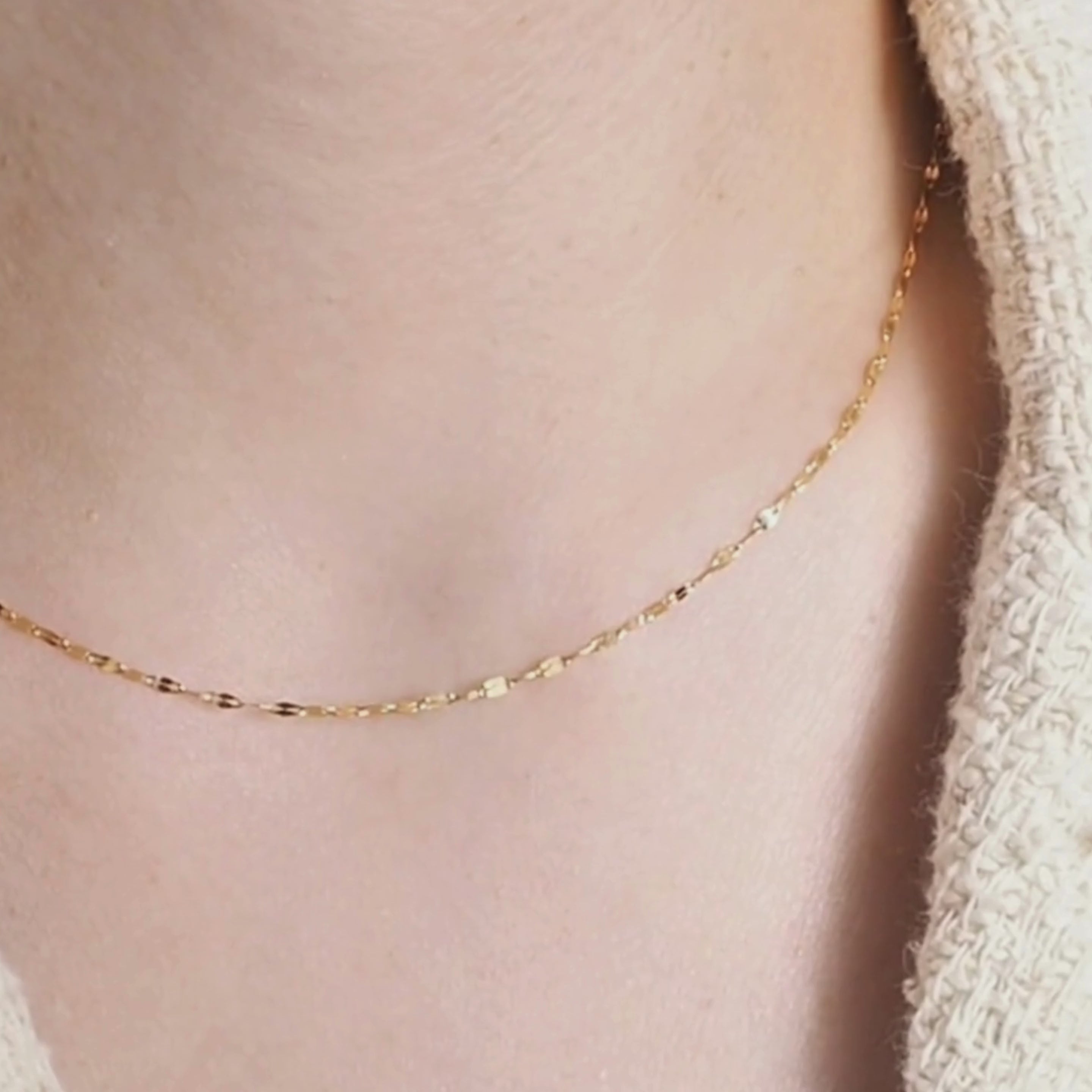 【即納】Amulet-pedal chain necklace