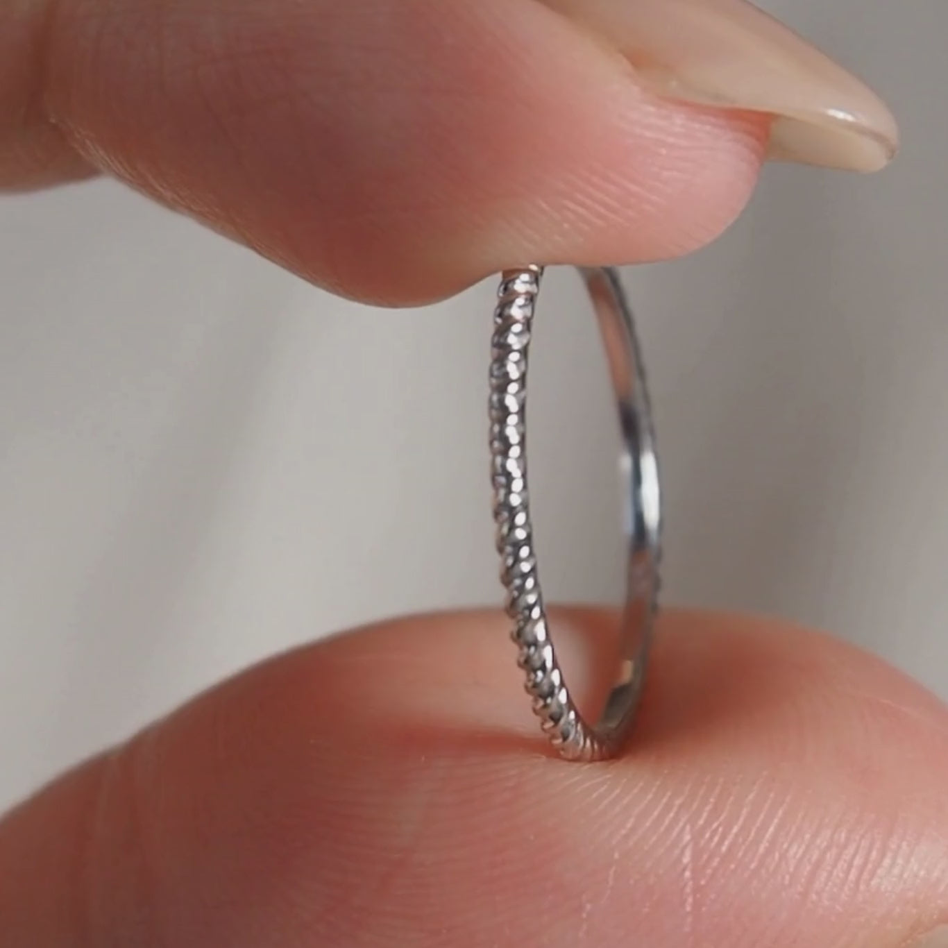 Rope Ring WG ロープリング ホワイトゴールド