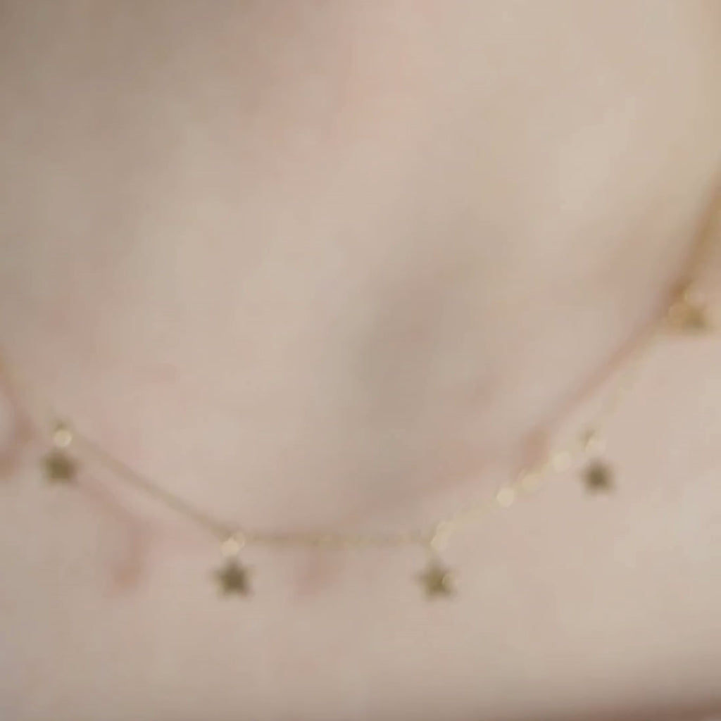 【即納】Five Star Necklace ファイブスターネックレス